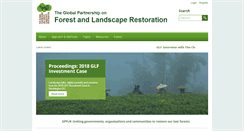 Desktop Screenshot of forestlandscaperestoration.org